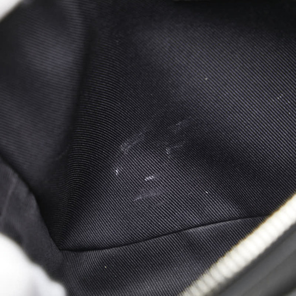 LOUIS VUITTON Black Monogram Leather Fanny Pack - Picture 4 of 8